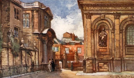 The Old Ashmolean Museum and Sheldonian Theatre